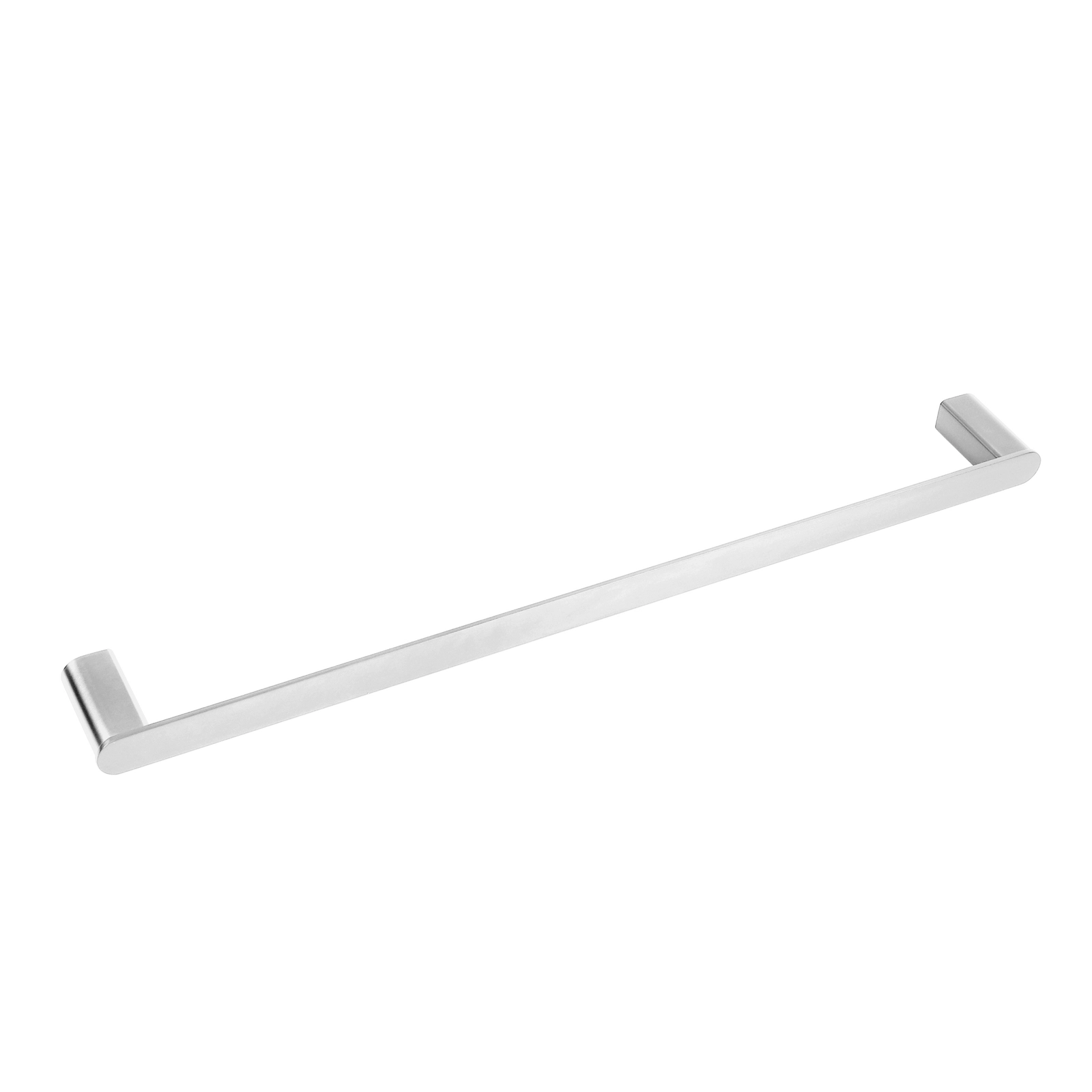 Accesorii pentru baie - Suport prosop baie Balneo QARX, 60x6.5 cm, Inox 