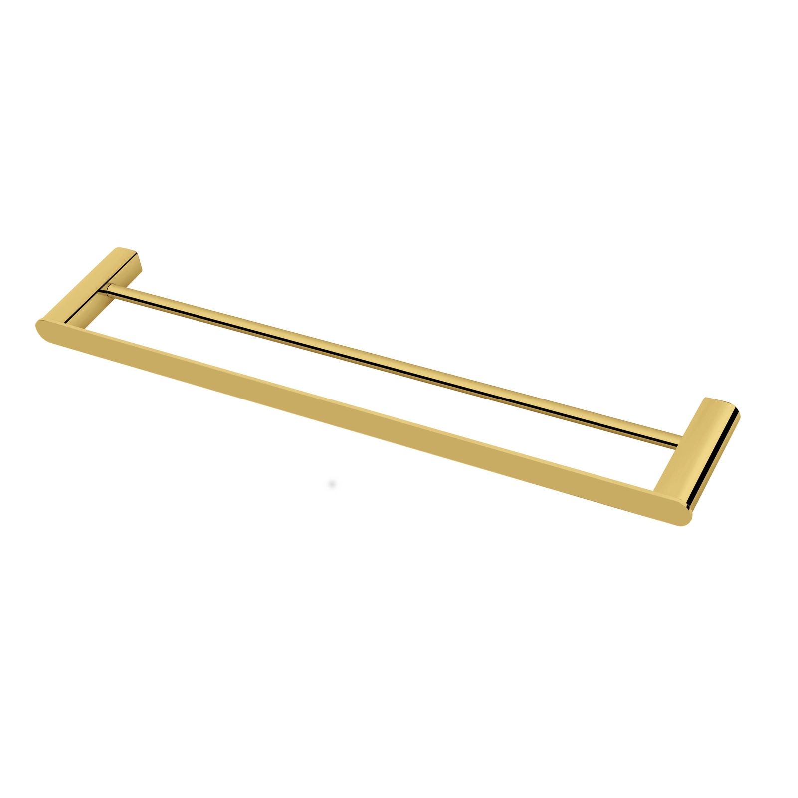 Accesorii pentru baie - Suport prosop baie Balneo QARX Auriu Lucios 