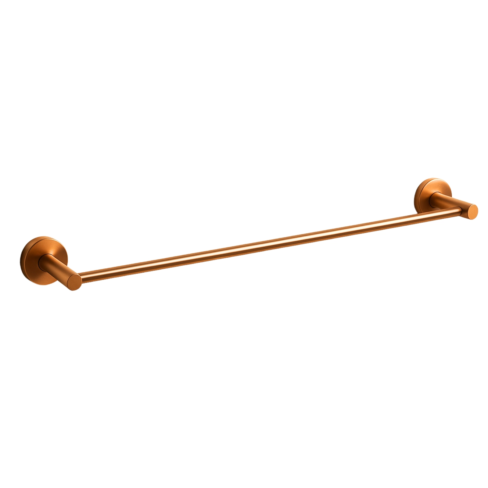 Accesorii pentru baie - Suport prosop baie Balneo QUBE, 60x6.7 cm, Cupru 
