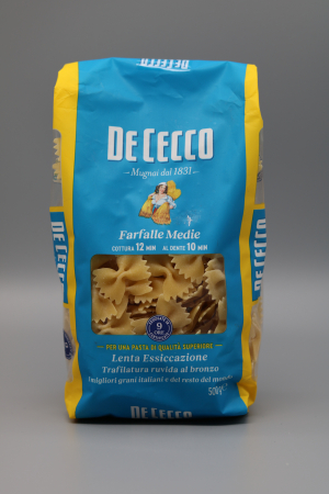 Paste - DE CECCO FARFALLE MEDIE 500g