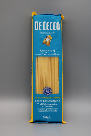 Paste - DE CECCO N.012  SPAGHETTI 500g