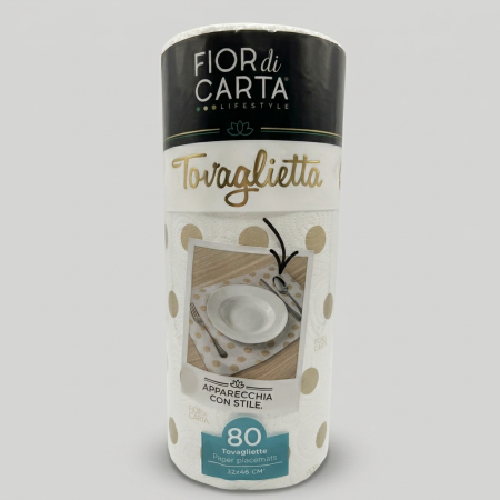 Produse pentru casa - Set 80 Șervețele Tip Suport de Masă (Placemats) – Fior di Carta Lifestyle