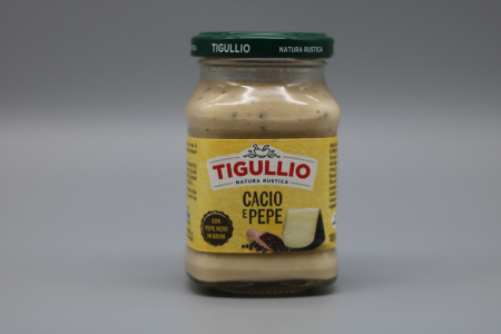 Sosuri pentru paste - TIGULLIO  CACIO SI PIPER 185g