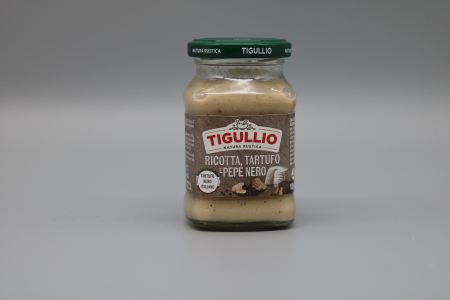 Sosuri pentru paste - TIGULLIO RICOTTA TRUFE SI PIPER  185g