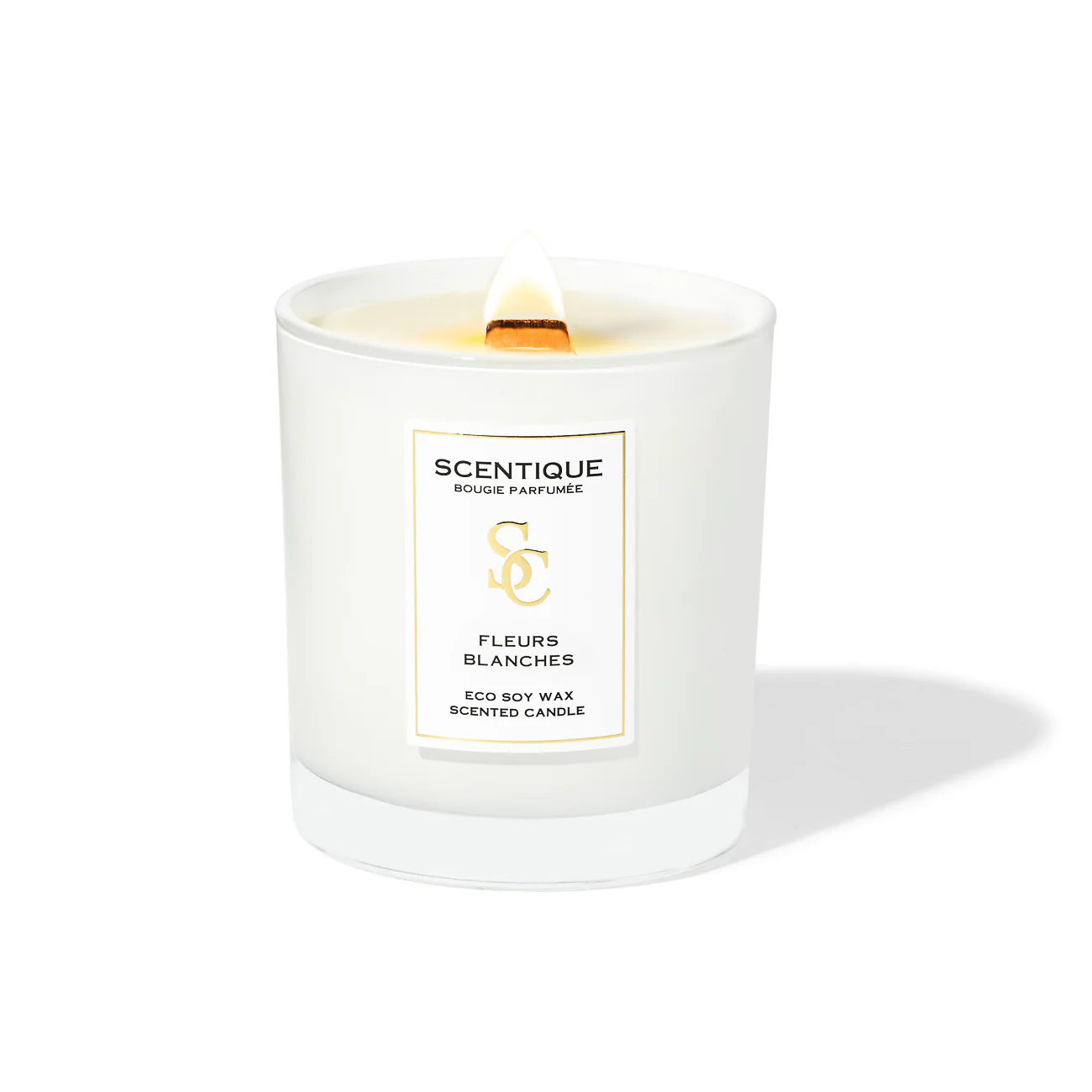 Fleurs Blanches Scented Soy Candle [1]