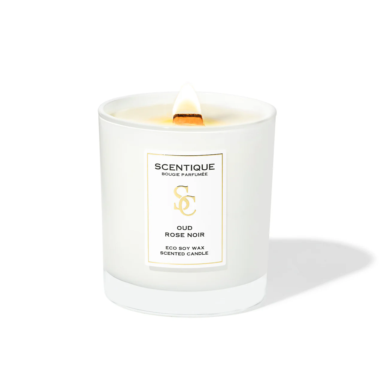 Oud Rose Noir Scented Soy Candle [1]