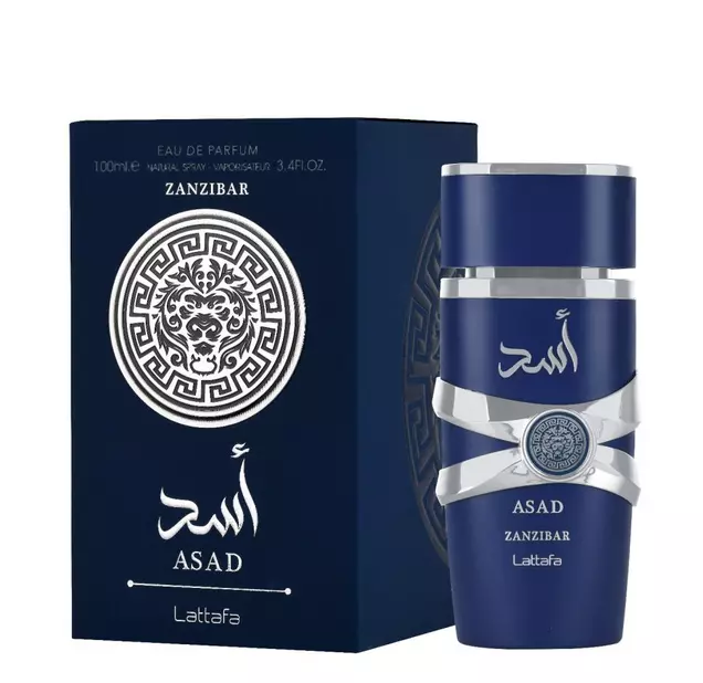 Apa de Parfum Asad Zanzibar, Lattafa, Barbati - 100ml [3]
