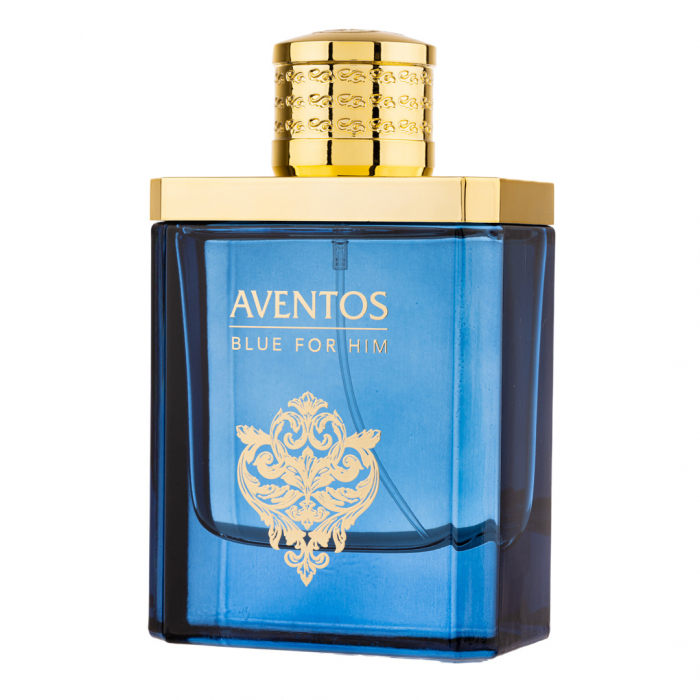 Apa de Parfum Aventos Blue For Him, Fragrance World, Barbati - 100ml [2]