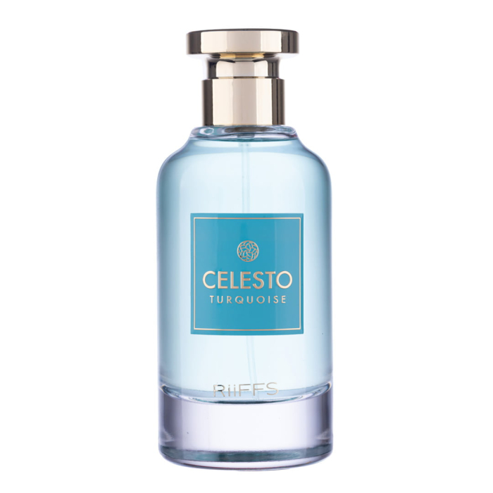 Apa de Parfum Celesto Turquoise, Unisex, 100ml -  Riiffs [1]