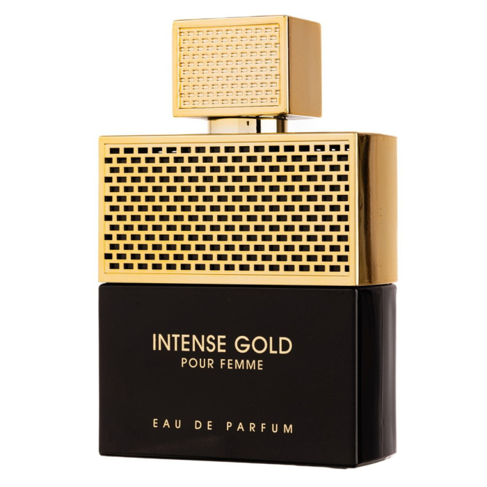 Apa De Parfum Intense Gold Pour Femme, Femei, 100ml - Fragrance World [2]