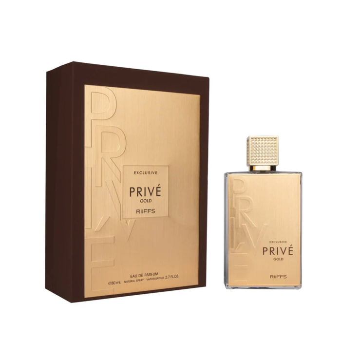Apa de Parfum Prive Gold, Riiffs, Unisex - 80ml [2]