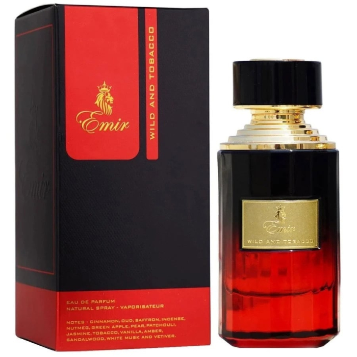 Apa de Parfum Wild and Tobacco, Unisex -75ml, Emir [2]
