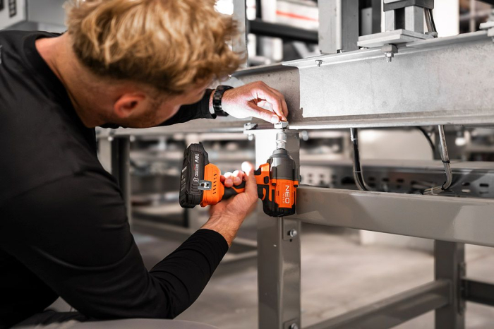 Cheie cu percutie fara perii 18V, 850Nm, ½", Energy+, fara baterie 04-608 NEO [4]