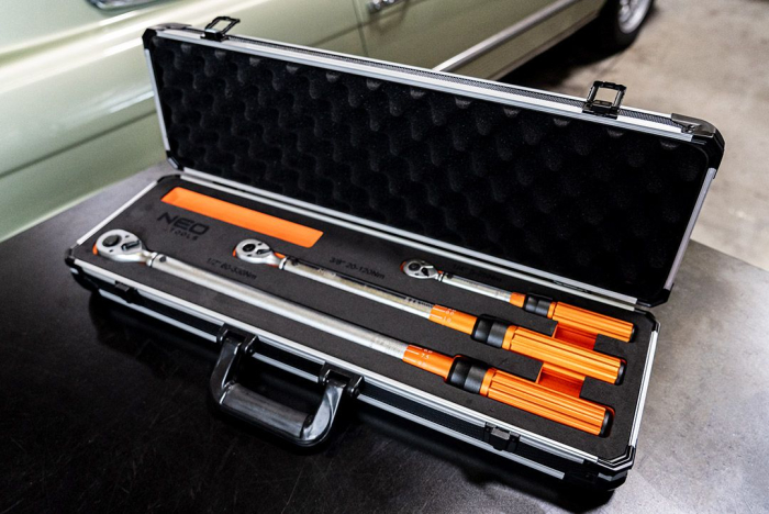 Cheie dinamometrica -set 3 buc ( 1/4", 3/8", 1/2") 08-845 NEO [11]