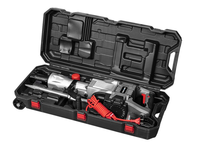 Ciocan demolator 1700W, maner hexagonal 30 mm, geanta 58G868 GRAPHITE [8]