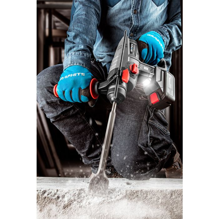 Ciocan rotopercutor SDS-plus, 18V Li-Ion Graphite Energy+ (fara acumulator inclus) 58G027 GRAPHITE [4]