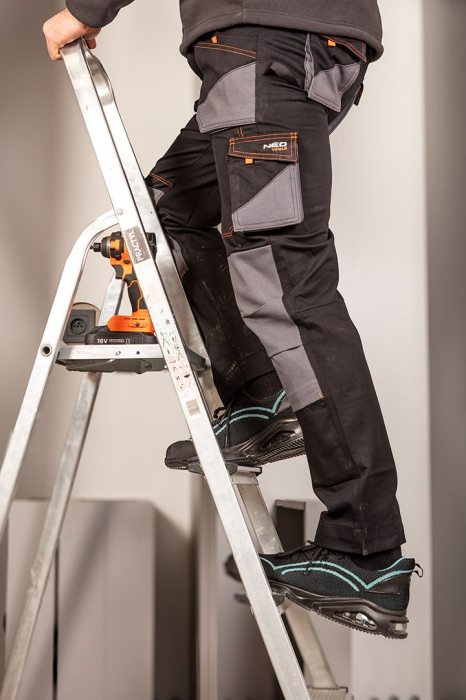 O1 SR Neo Air pantof lucru, negru-albastru, antistatic, antialunecare, fara metal [4]