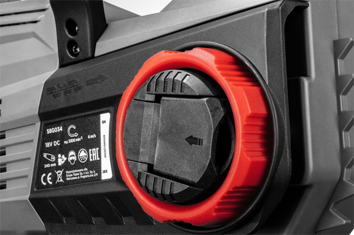 Drujba Energy+ 18V Li-Ion, bara de 10 "(250mm) (fara acumulator inclus) 58G034 GRAPHITE [11]