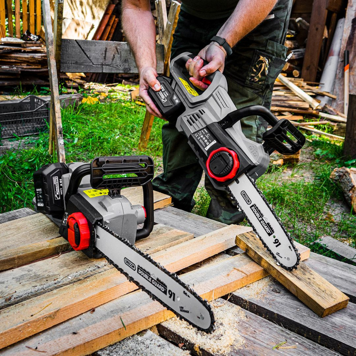 Drujba fara perii Energy+, 36V, Li-Ion, ghidaj de 14 " (350mm) (fara acumulator inclus) 58G043 GRAPHITE [9]