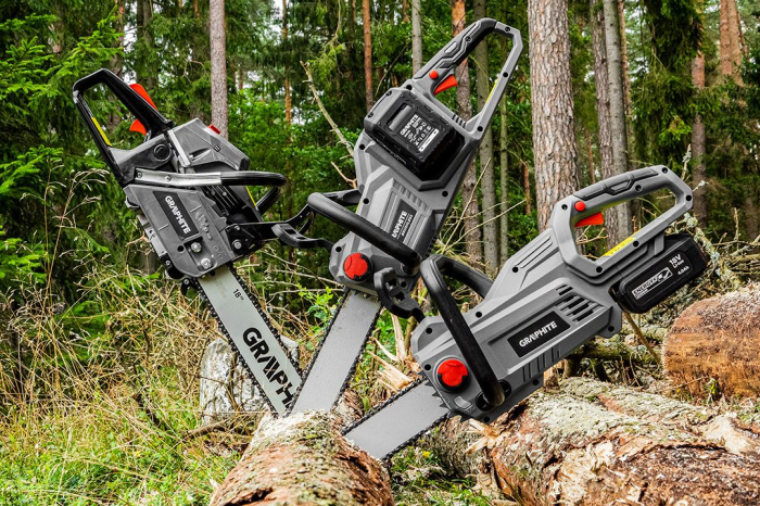 Drujba fara perii Energy+, 36V, Li-Ion, ghidaj de 14 " (350mm) (fara acumulator inclus) 58G043 GRAPHITE [15]