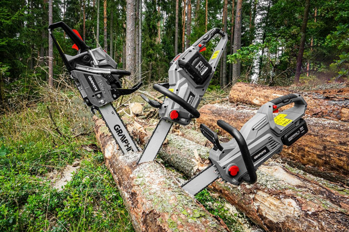 Drujba fara perii Energy+, 36V, Li-Ion, ghidaj de 14 " (350mm) (fara acumulator inclus) 58G043 GRAPHITE [14]