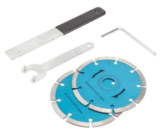 Fierastrau caneluri/santuri in zidarie 1320W,9000rpm,disc 125mm,adancime taiere 8-30mm,latime 8-26mm, cutie 59G370 GRAPHITE [2]