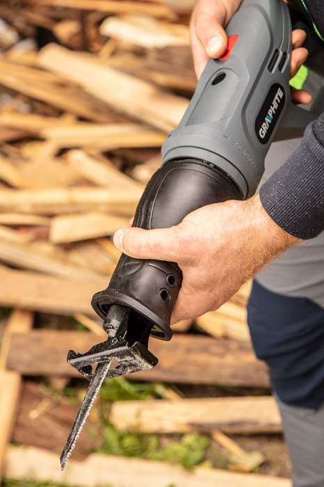 Fierastrau sabie Energy+ 18V Li-Ion (fara acumulator inclus) 58G017 GRAPHITE [14]