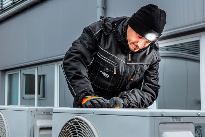 Jacheta de lucru cu tesatura Oxford, seria WARM [9]
