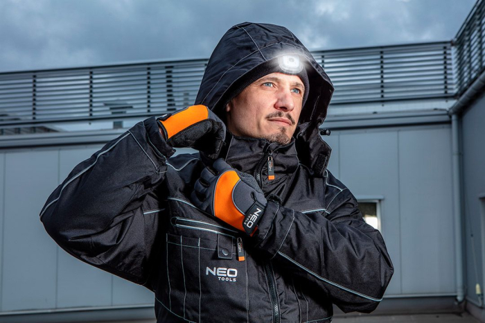 Jacheta de lucru cu tesatura Oxford, seria WARM [11]