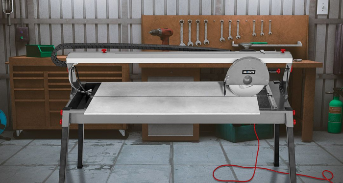 Masina de taiat faianta 1200W, 230x25, interval de taiere 1000 mm 59G891 GRAPHITE [2]