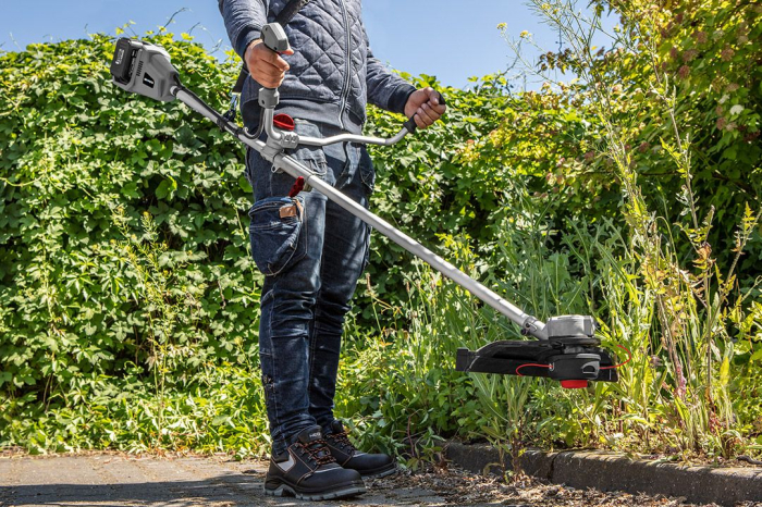 Masina de taiat iarba (trimmer) Energy + 36V, Li-lon, latime de taiere de 350 mm (fara acumulator inclus) 58G035 GRAPHITE [12]