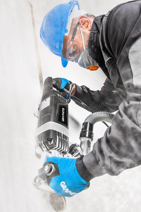 Masina pentru facut caneluri in pereti 2400W, 150 mm 59G371 GRAPHITE [5]