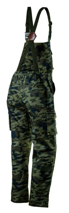 Pantaloni de lucru cu bretele CAMO [5]