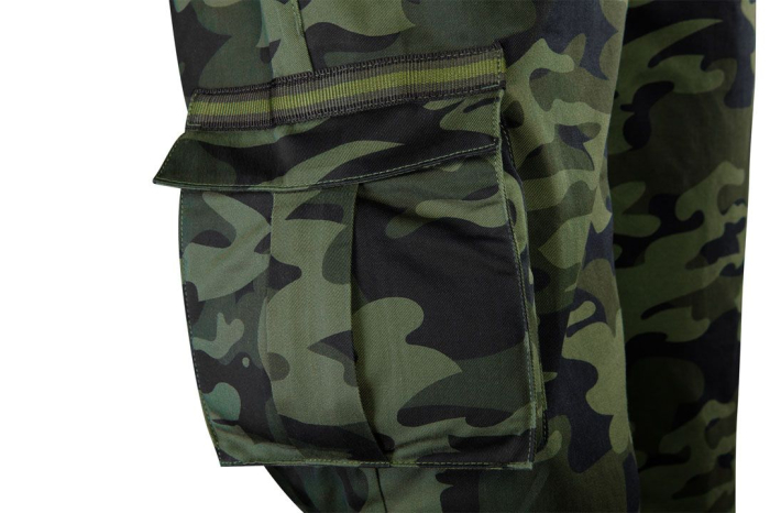 Pantaloni de lucru cu bretele CAMO [9]