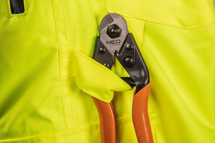 Pantaloni de lucru cu vizibilitate ridicata, izolati, galben [2]