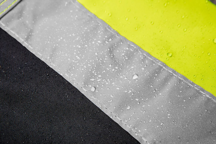 Pantaloni de lucru cu vizibilitate ridicata, izolati, galben [5]