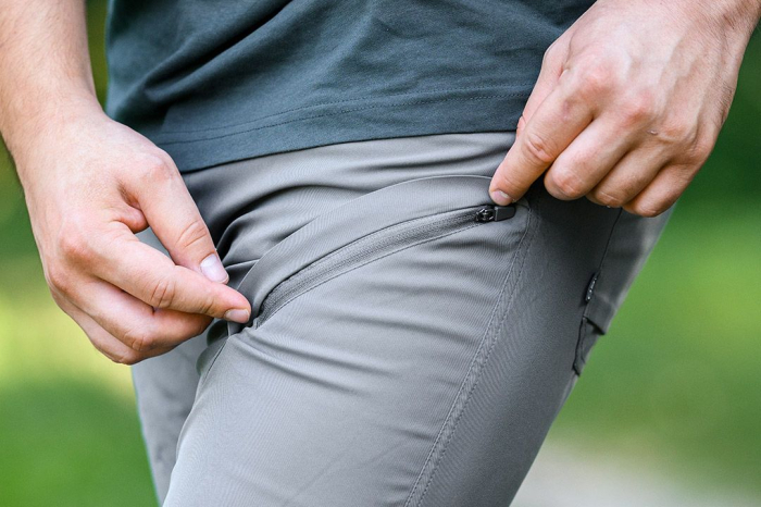 Pantaloni de lucru OUTDOOR, 2 way stretch, gri [4]