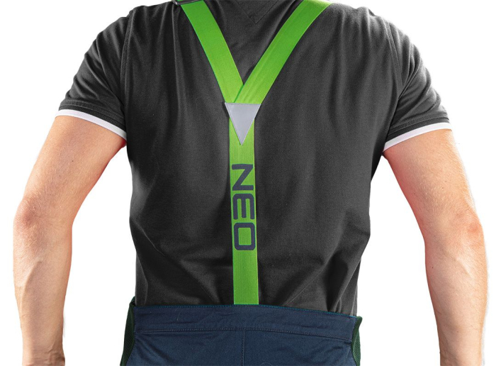 Salopeta de lucru PREMIUM, 62% bumbac, 35% poliester, 3% elastan [3]