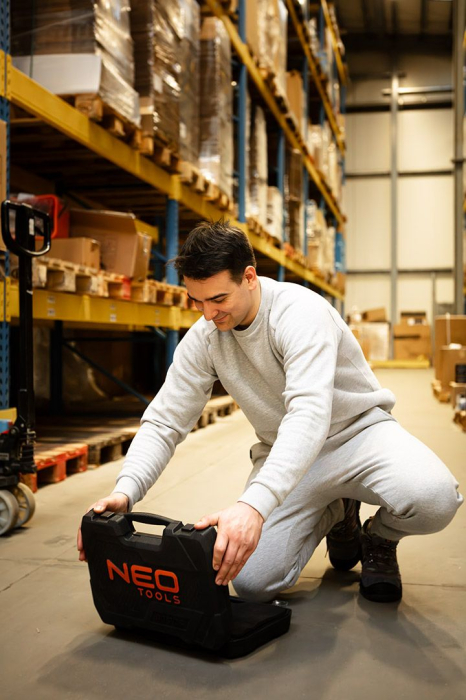 Pantaloni de trening COMFORT, gri melanj [10]