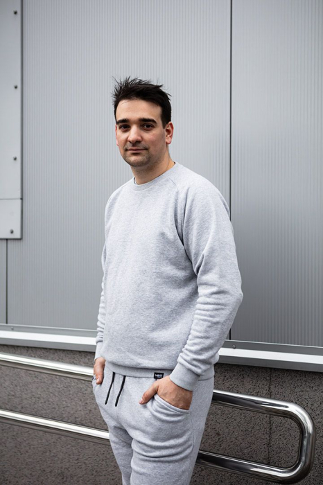 Pantaloni de trening COMFORT, gri melanj [13]