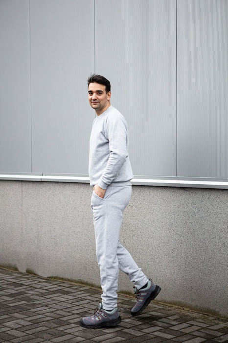 Pantaloni de trening COMFORT, gri melanj [14]