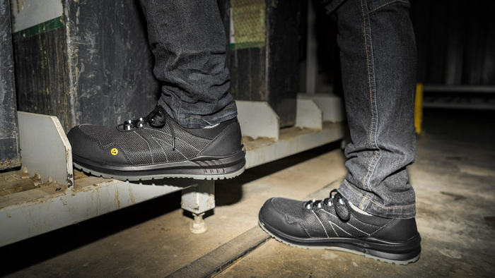 Pantofi de lucru S1PL SR, ESD, vârf compozit, talpă Kevlar [7]