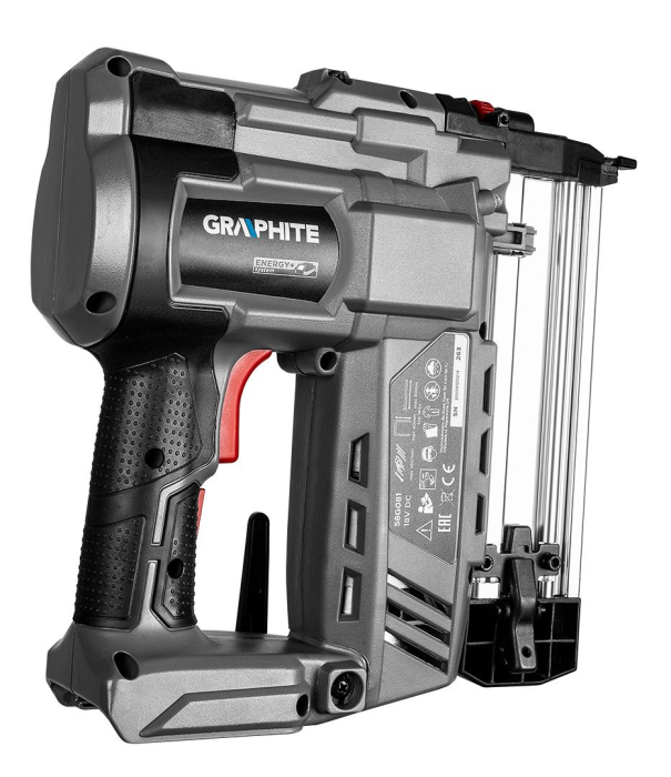 Pistol cuie si capse Energy+ 18V, Li-Ion (fara acumulator inclus) 58G081 GRAPHITE [12]