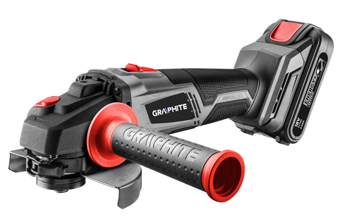 Polizor unghiular Energy+ 18V, LI-ion,disc 125mm, sistem brushless (fara acumulator inclus) 58G026 GRAPHITE [5]