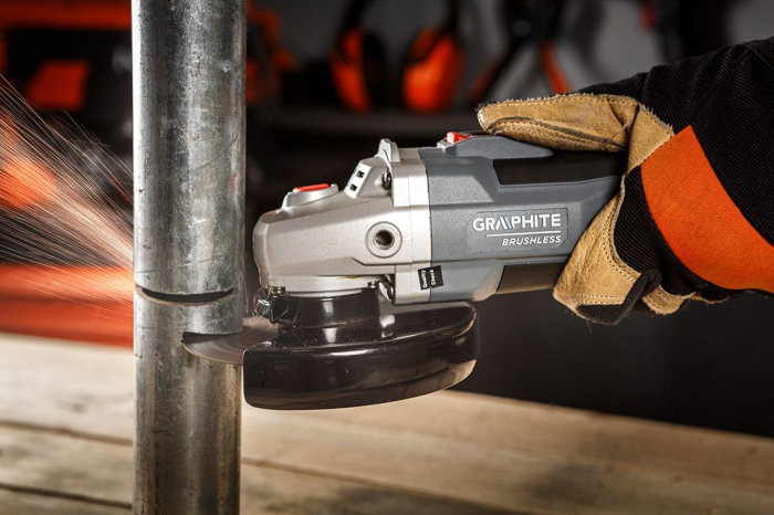 Polizor unghiular Energy+ fara perii de 125 mm 0-9200/min-1 58GE142 GRAPHITE [3]