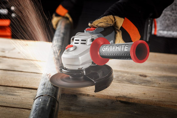 Polizor unghiular Energy+ fara perii de 125 mm 0-9200/min-1 58GE142 GRAPHITE [5]