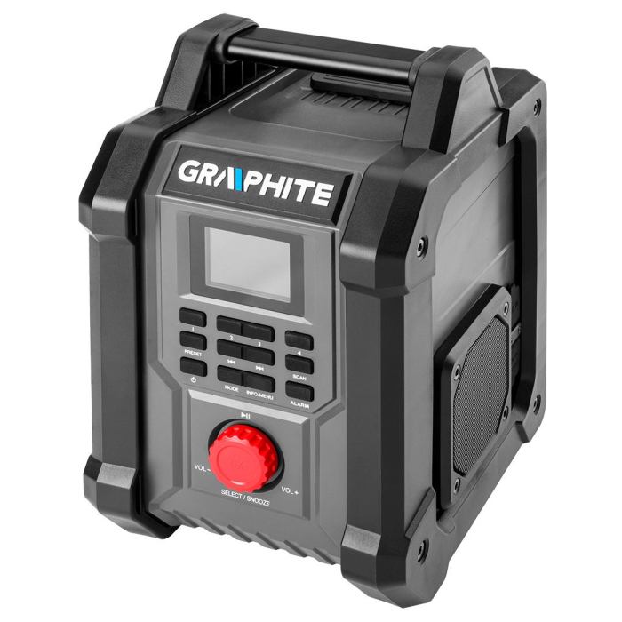 Radio pentru construcții Graphite Energy+ 18V fără fir, fără baterie 58GE128 GRAPHITE [16]