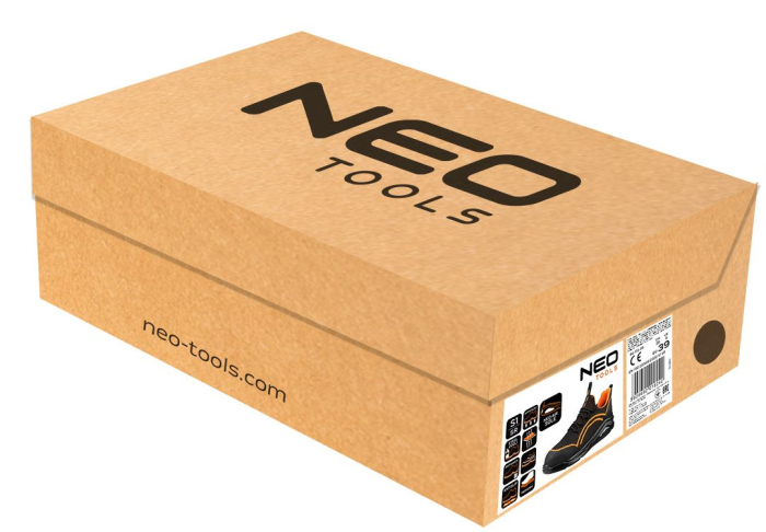 S1 SR Neo Air ghete lucru, varf otel negru-portocaliu [4]