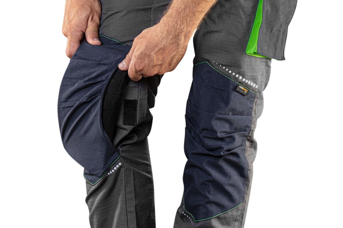 Salopeta de lucru PREMIUM, 100% bumbac, Ripstop [2]