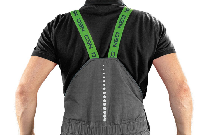 Salopeta de lucru PREMIUM, 100% bumbac, Ripstop [8]